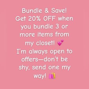 BUNDLE AND SAVE